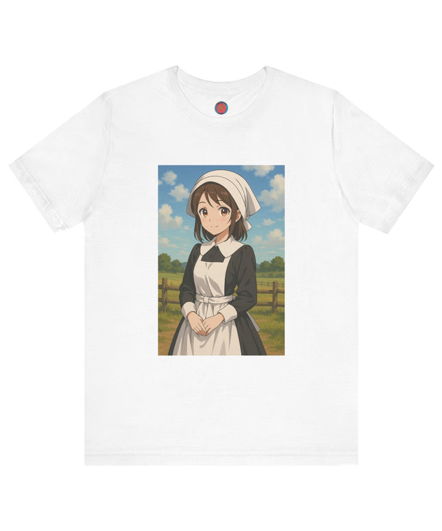 Anime-Inspired Unisex Jersey Tee, Vintage Style Shirt, Graphic Tee for Fans, Casual Wear, Gift for Anime Lovers
