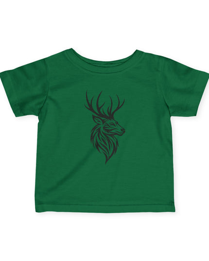 Baby Deer Graphic Tee, Cute Infant Shirt, Woodland Animal Baby T-Shirt, Forest Theme Apparel for Kids, Perfect Gift for Baby Showers