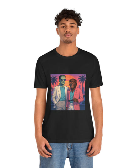 Retro Vibes Tee, Fun Graphic Tee, Unisex Tee, Summer Style Shirt, Casual Wear, Perfect for Parties